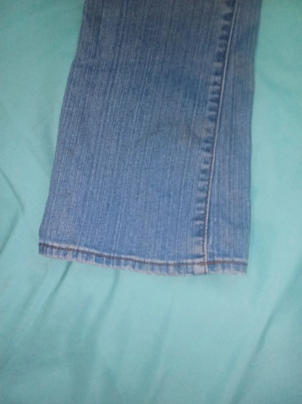 💙 NWOT Womens Bullhead Medium Wash Blue Straight Size 4 Strong Durable Casual - Picture 3 of 4